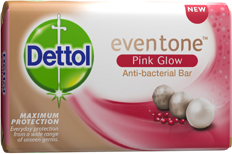 Dettol Eventone Pinkglow Anti-Bacterial Bar